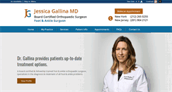 Desktop Screenshot of drjessicagallina.com